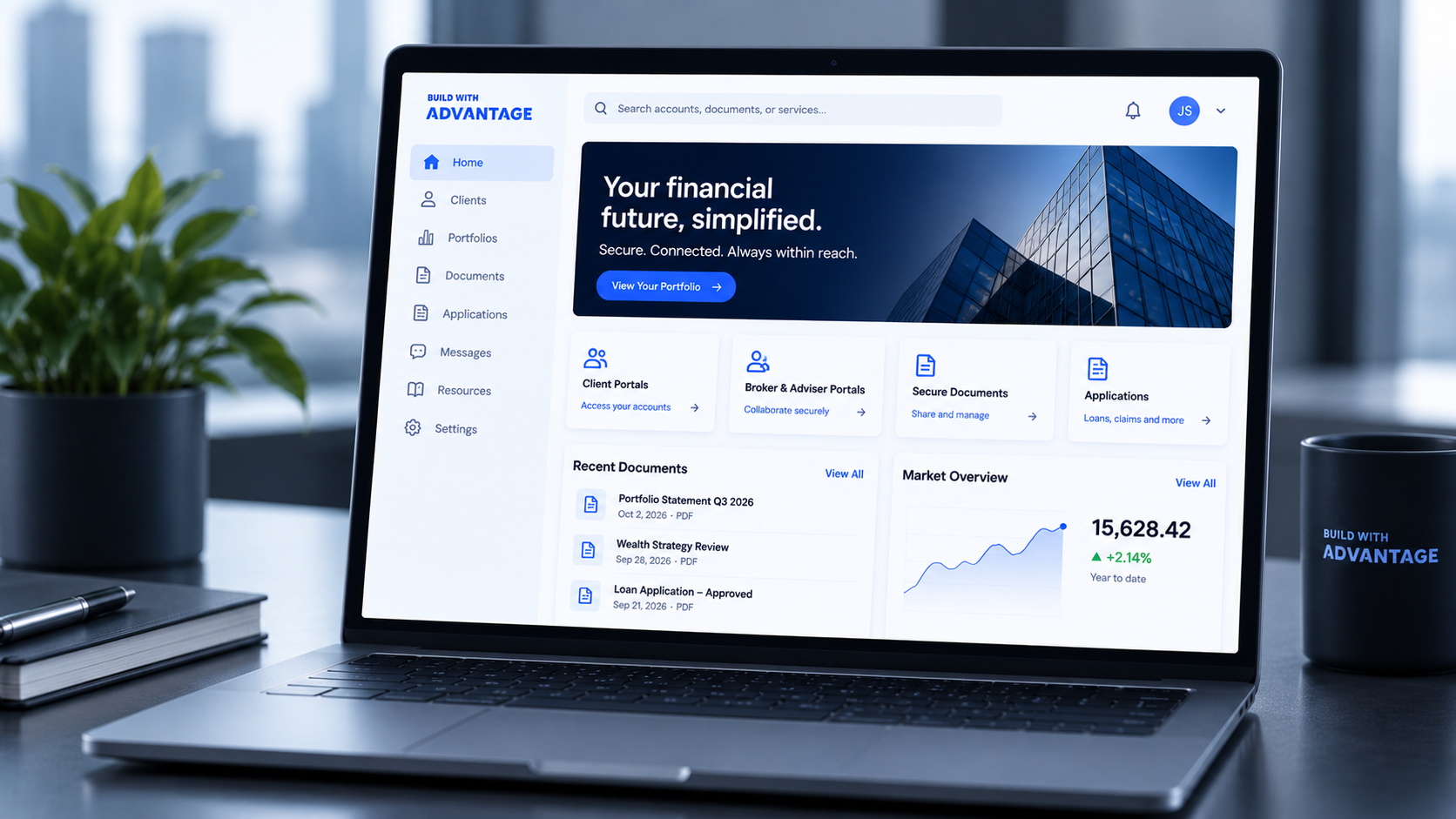 Financial portals
