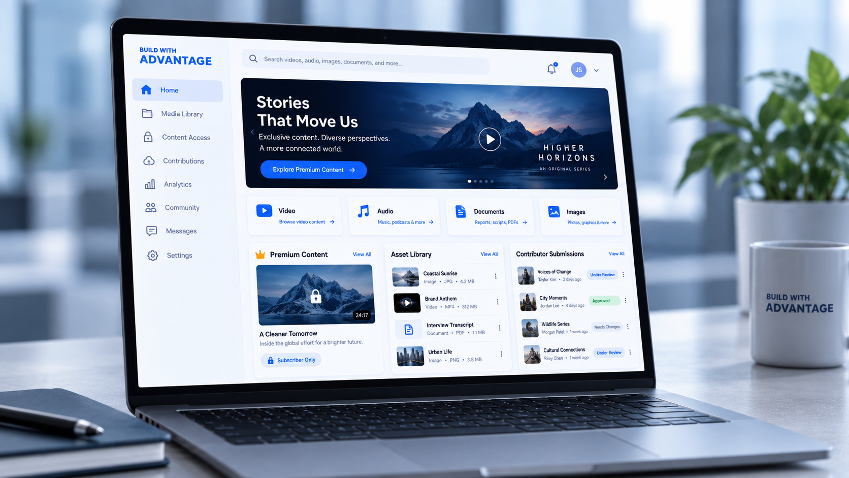 Media and entertainment portals